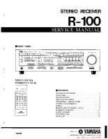 Yamaha R-100 - Service Manual 
